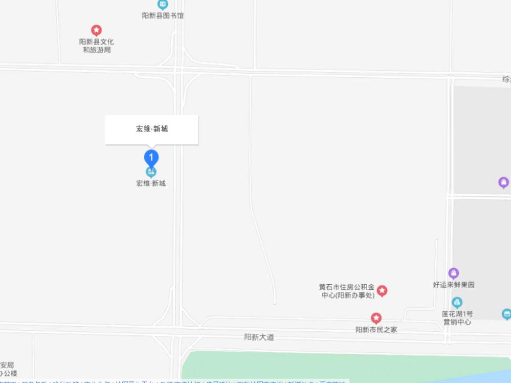 宏维新城区位