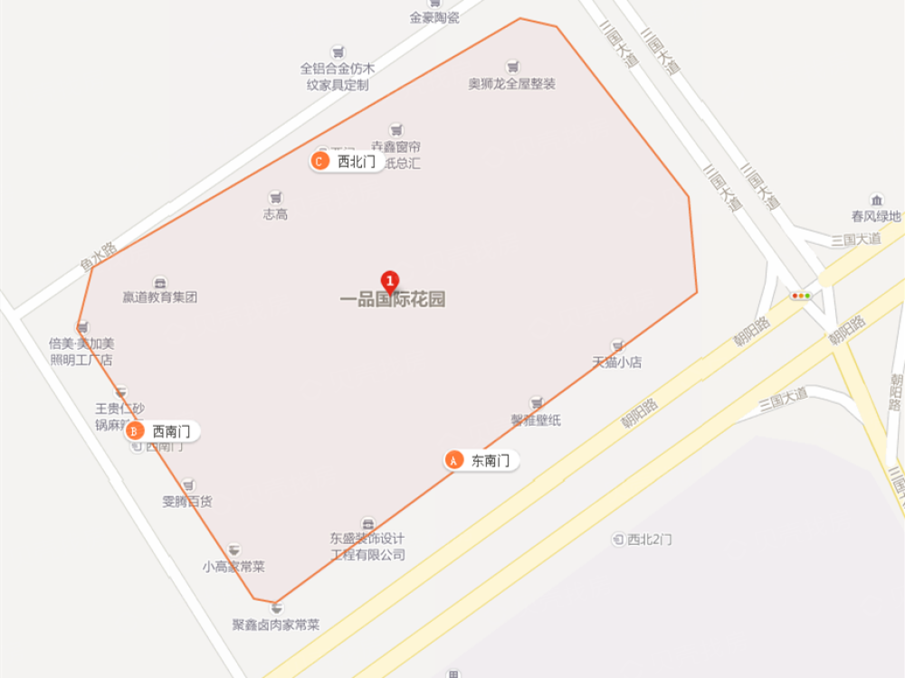 一品国际花园区位