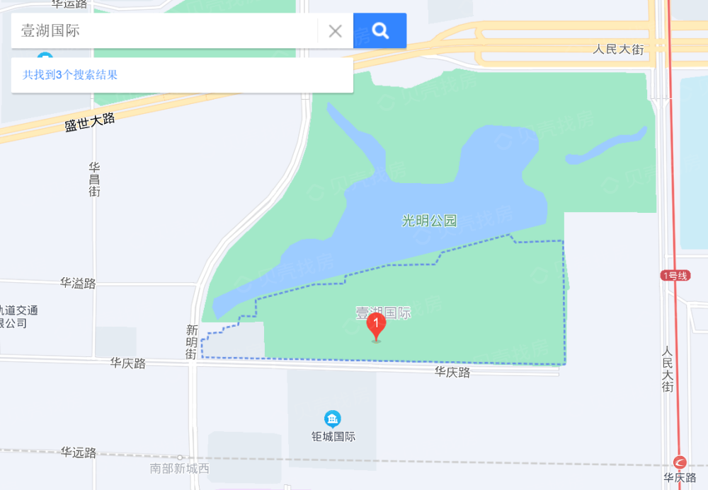壹湖国际区位