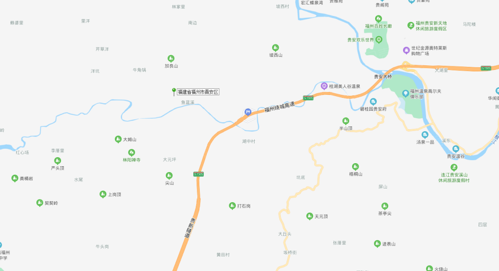 龙登山居岁月区位