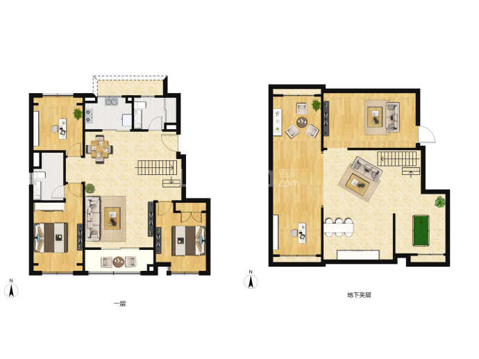 阳光城中南翡丽云邸--建面 211m²