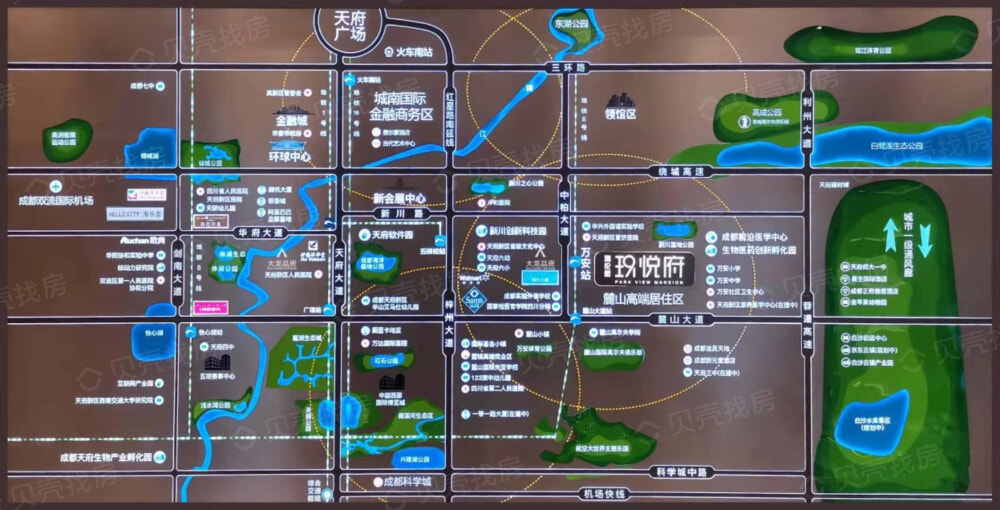 海伦堡玖悦府区位