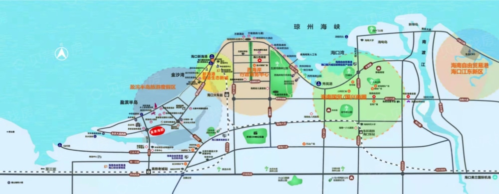民生·直隶海郡区位