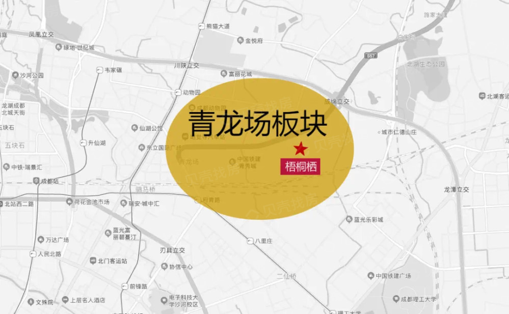 城投置地梧桐栖区位