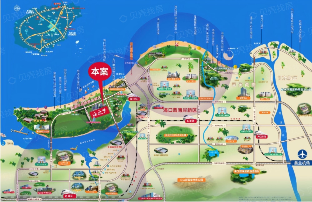 海之梦度假花园区位