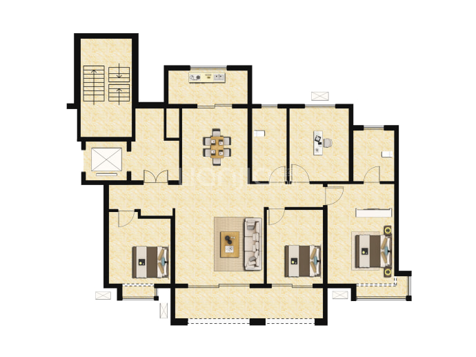 济高观山悦--建面 165m²