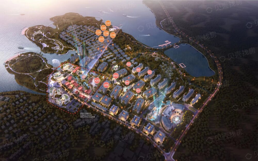 巧克力小镇（合院）效果图