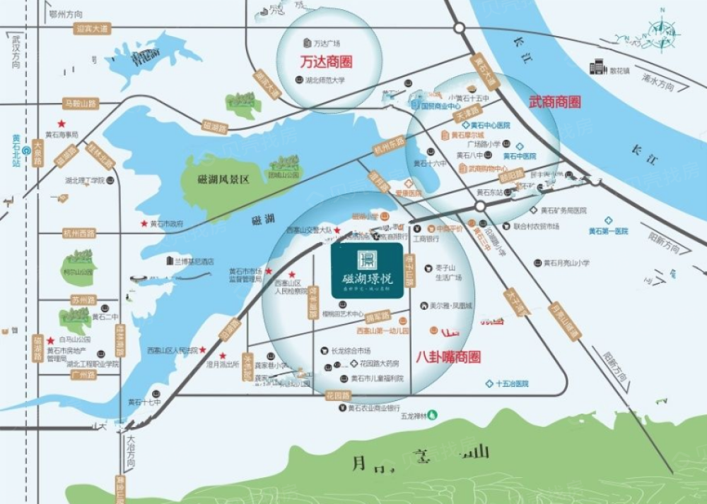 磁湖璟悦区位