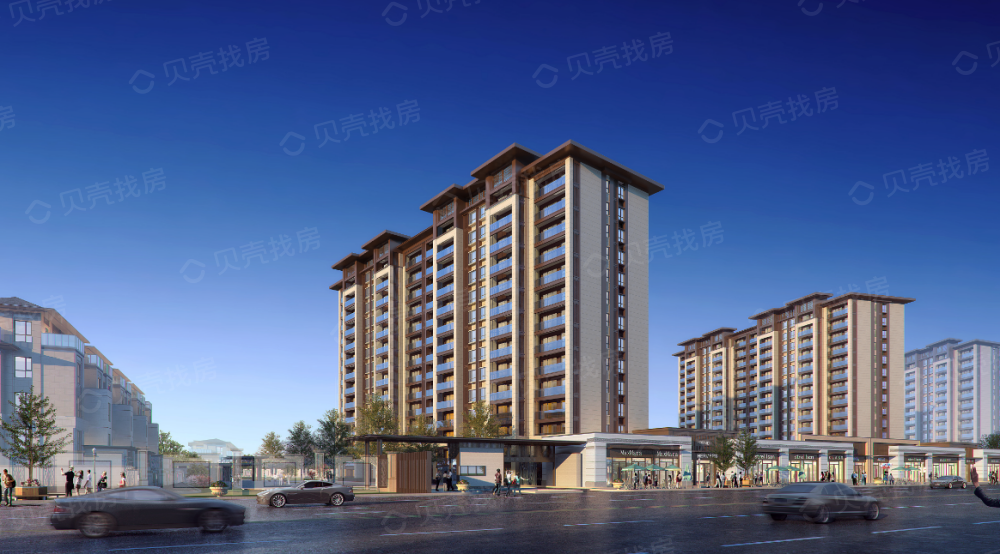 武汉城建龙樾上城效果图