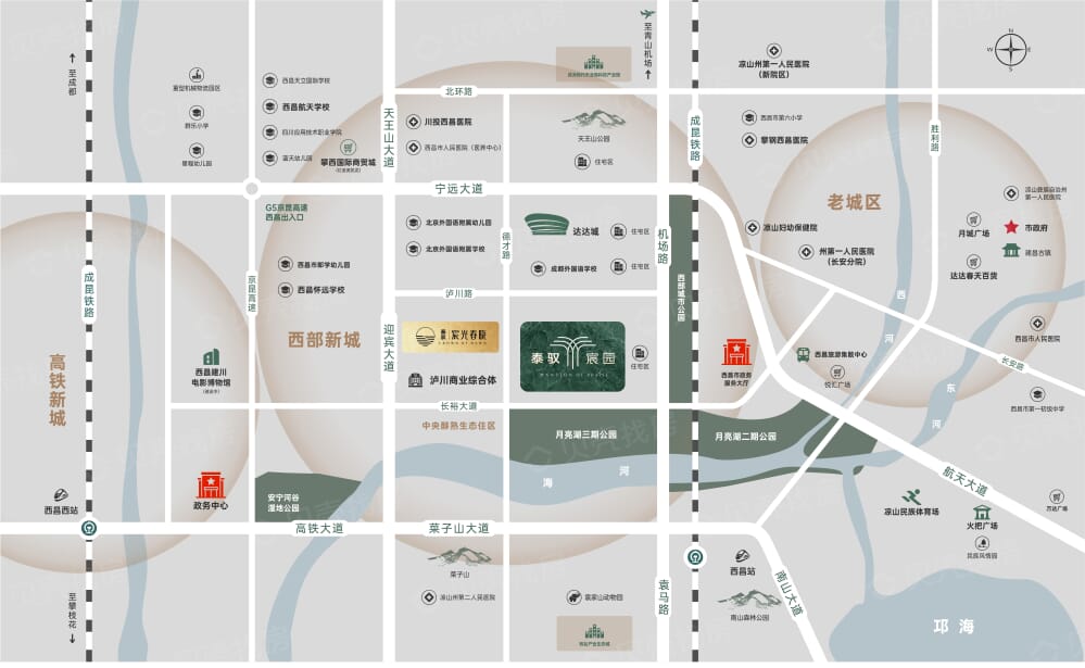 泰驭·宸园区位