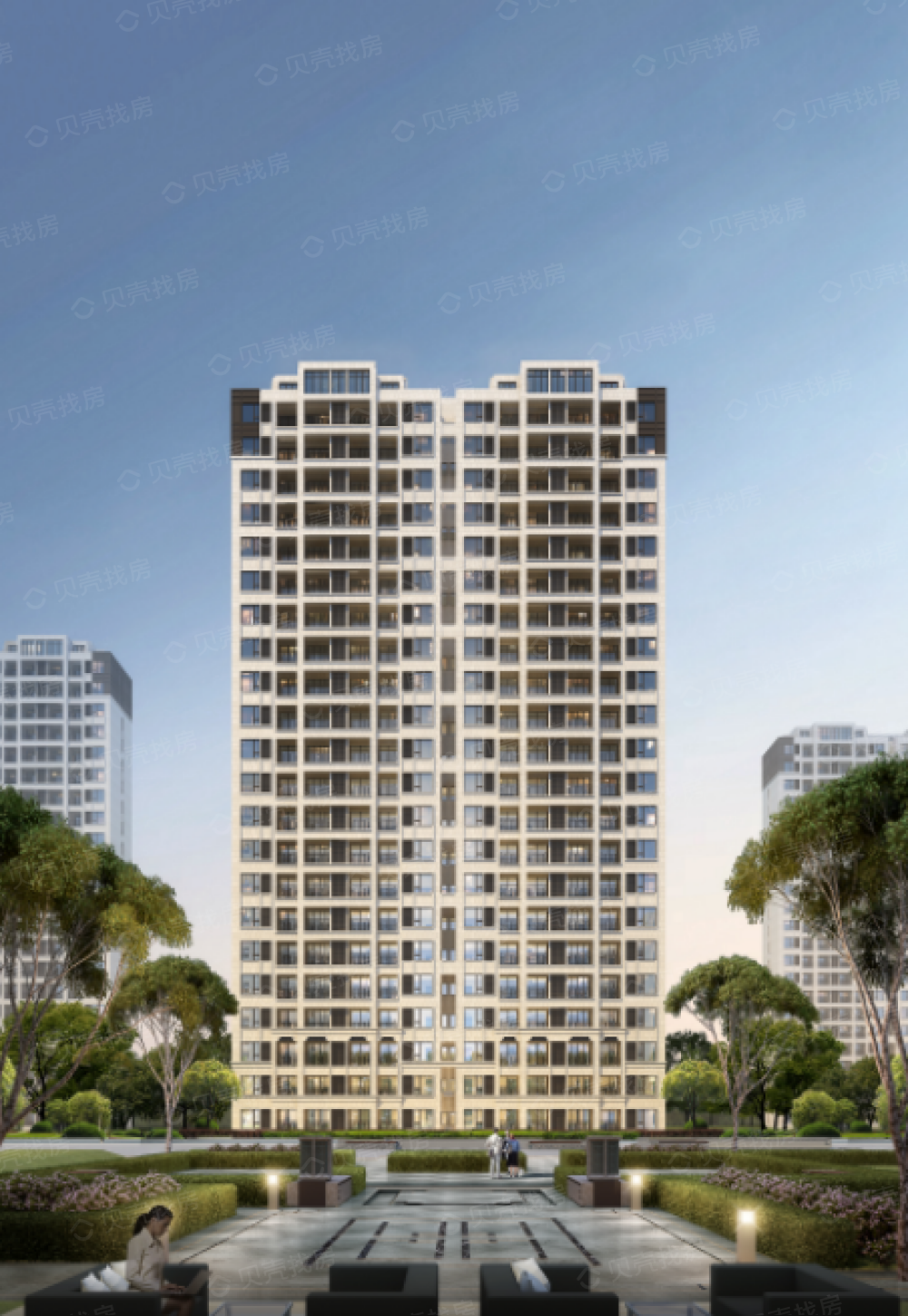新城桃李郡效果图