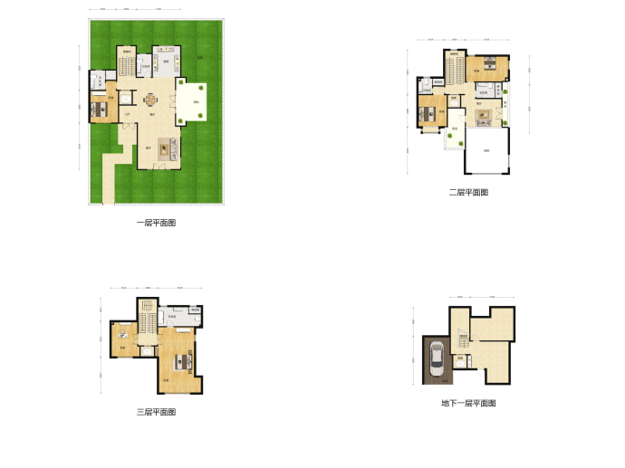 金隅上城郡5室3厅5卫户型图