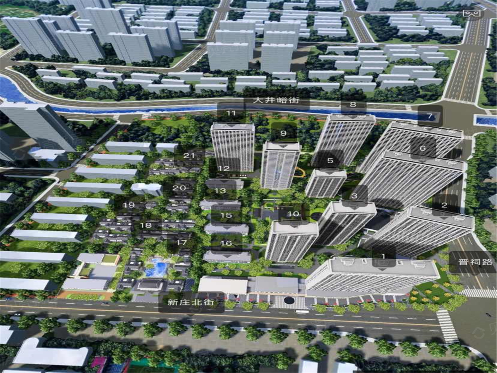 中国铁建·花语堂效果图