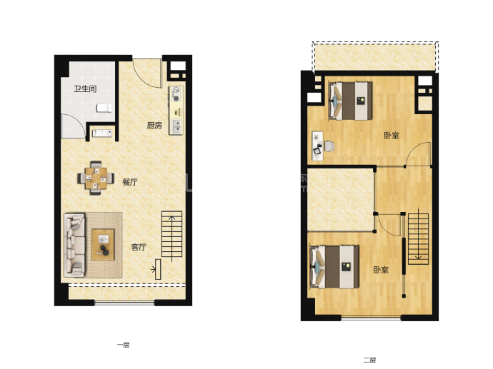 网安合寓--建面 53m²