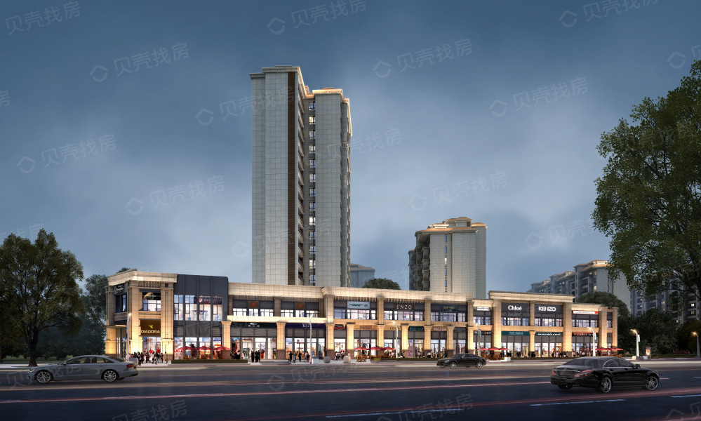 中铁琉森水岸效果图