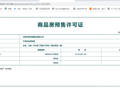 诺德阅香湖预售许可证