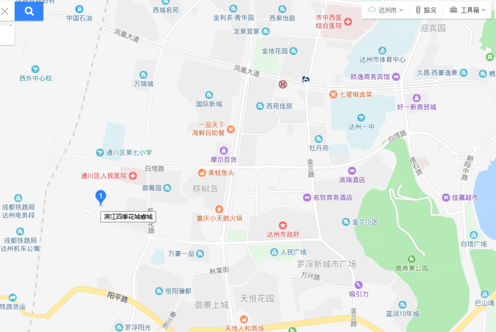 四季花城·3期·睿城区位