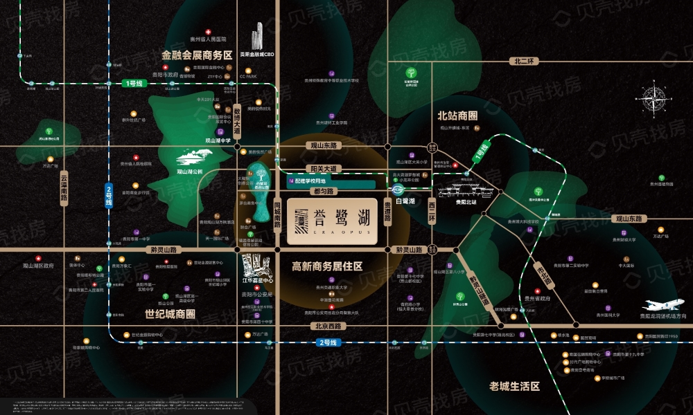 誉鹭湖区位