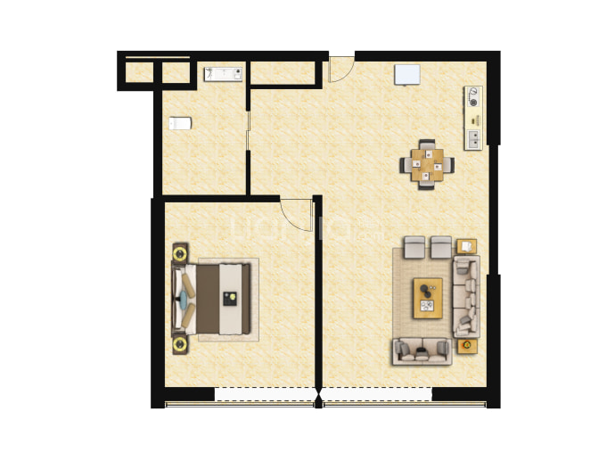 天安象屿智慧城-珑公馆--建面 68m²