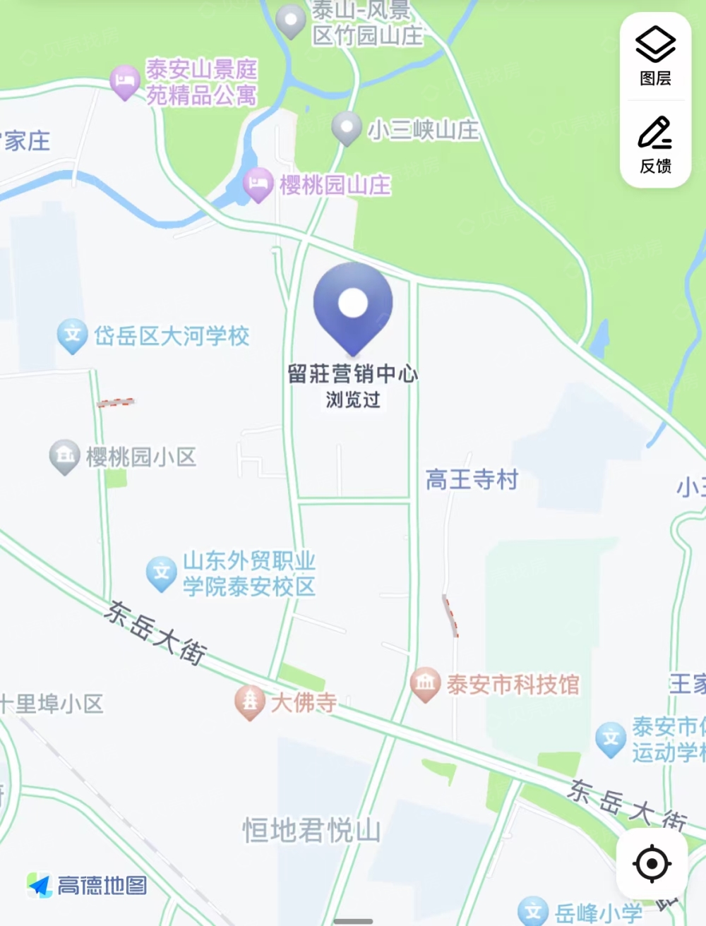 留莊区位