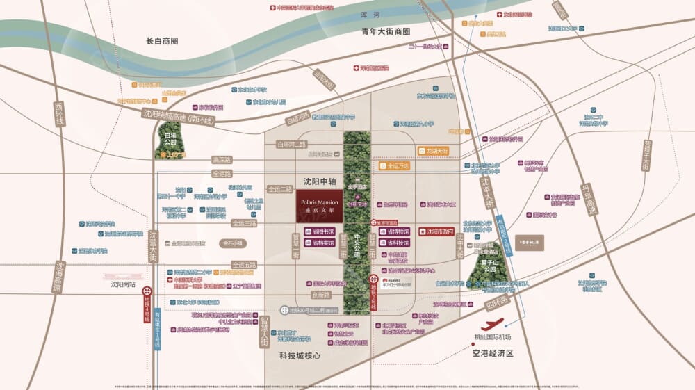 郡源盛京文华区位