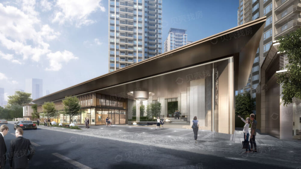 保利堂悦花园效果图