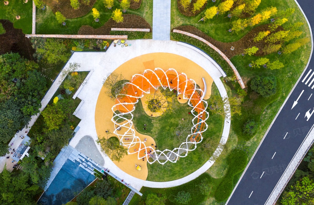 阳光城象屿登云湖实景图