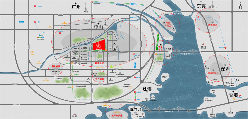 中山108君悦府区位