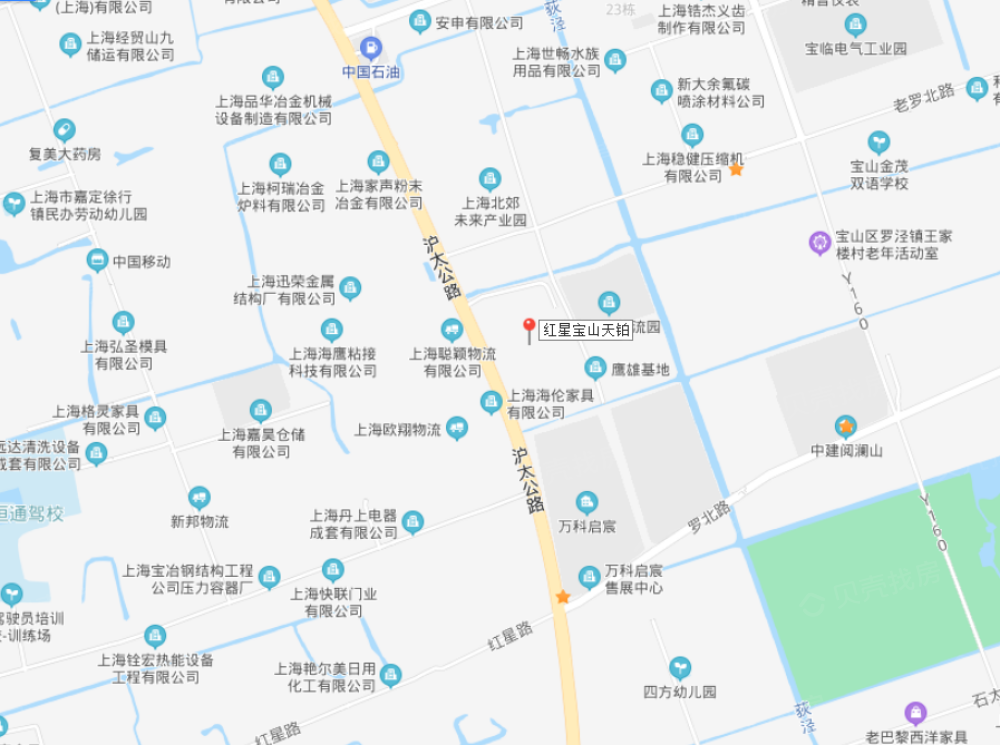 宝山天铂区位