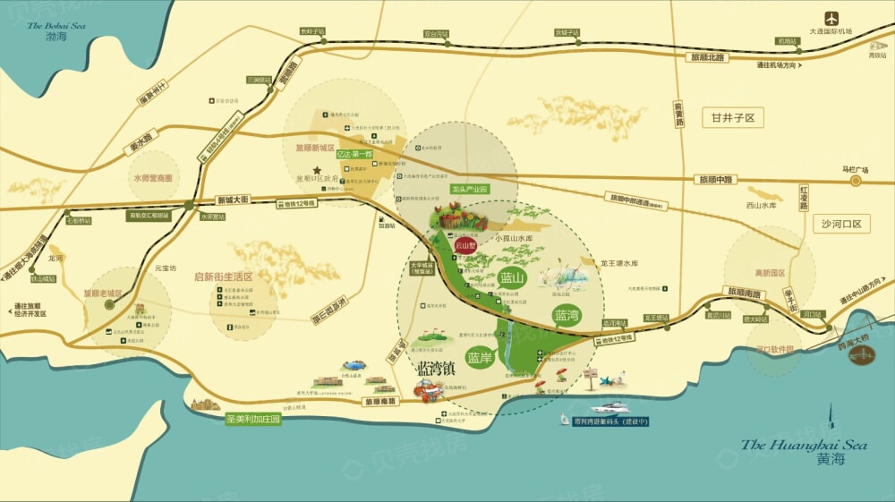 亿达云山墅区位