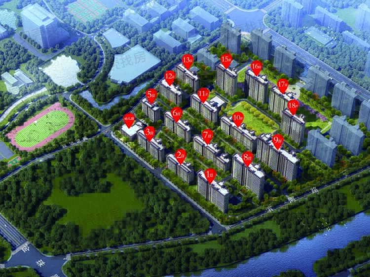 绿郡·荣茂府楼栋相册