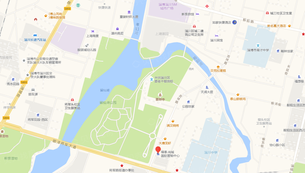 锦湖文苑区位