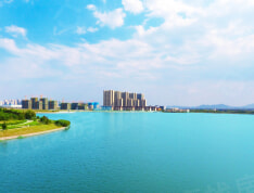 胶州碧桂园湖悦天境实景图