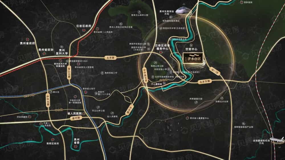 泮水山居区位