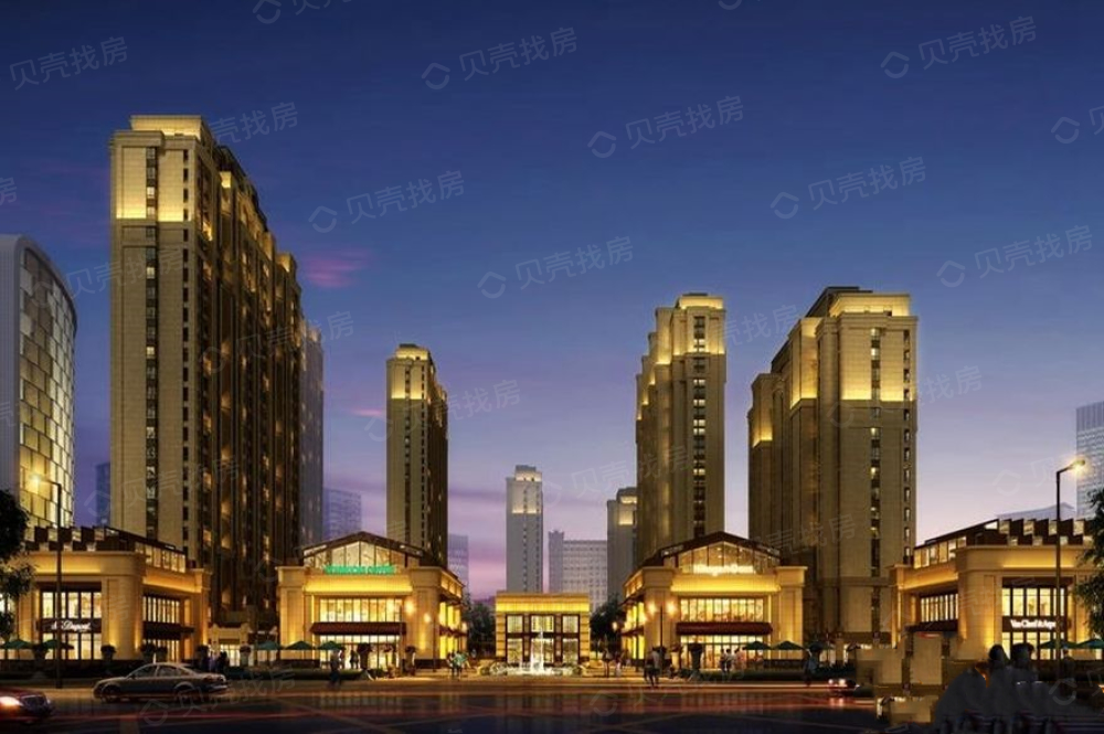 格林喜鹊花园效果图