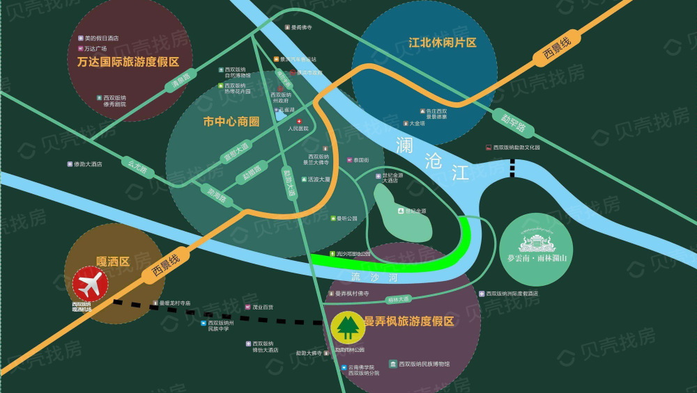 保利雨林澜山区位