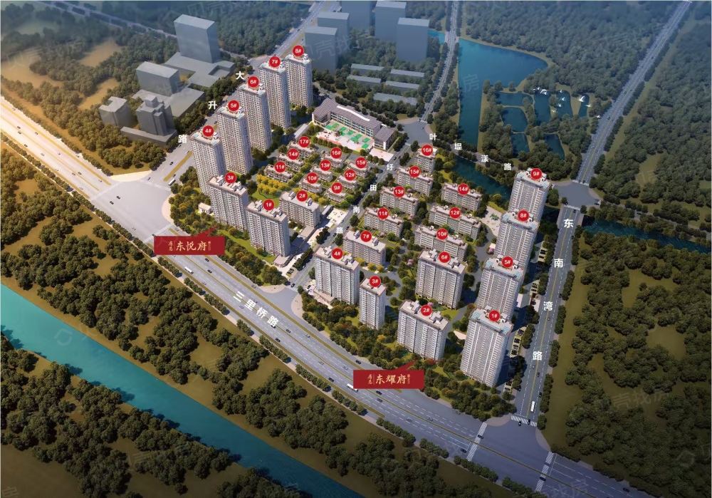 房总东悦府效果图
