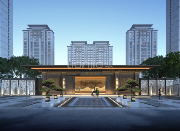 铂悦山楼盘图片