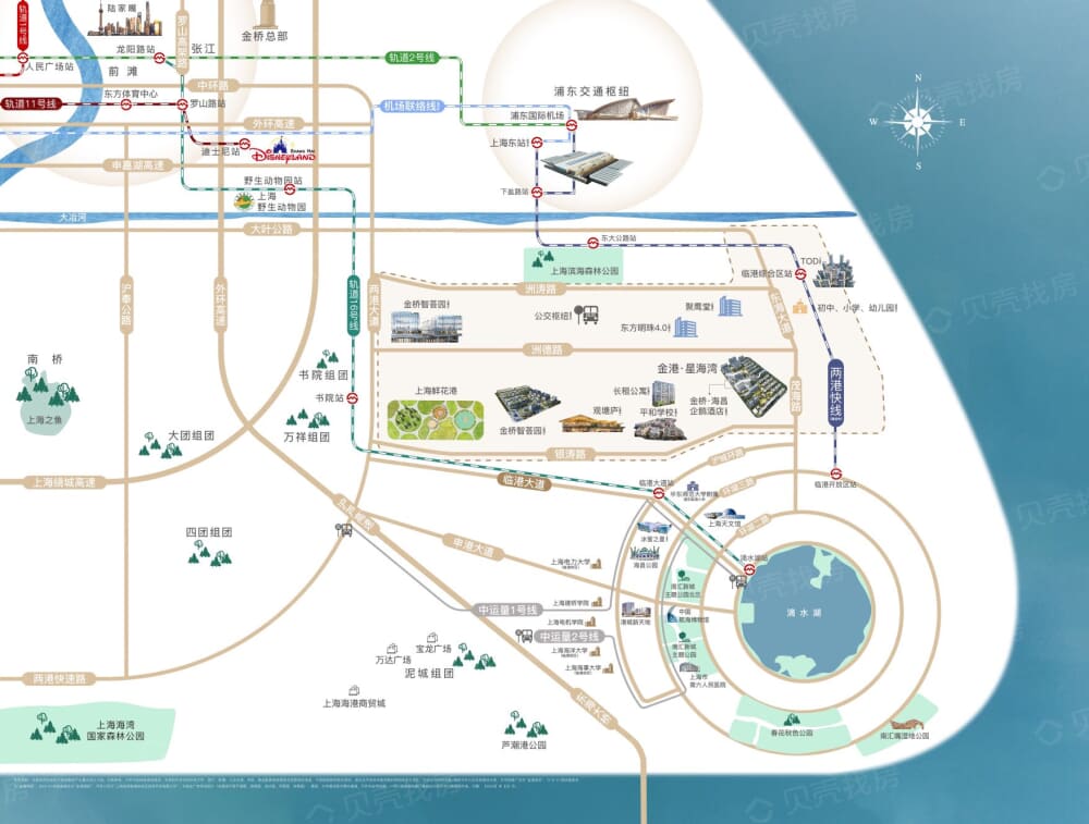 金港星海湾区位