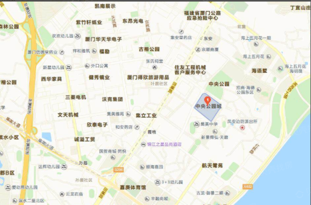 中央公园城区位