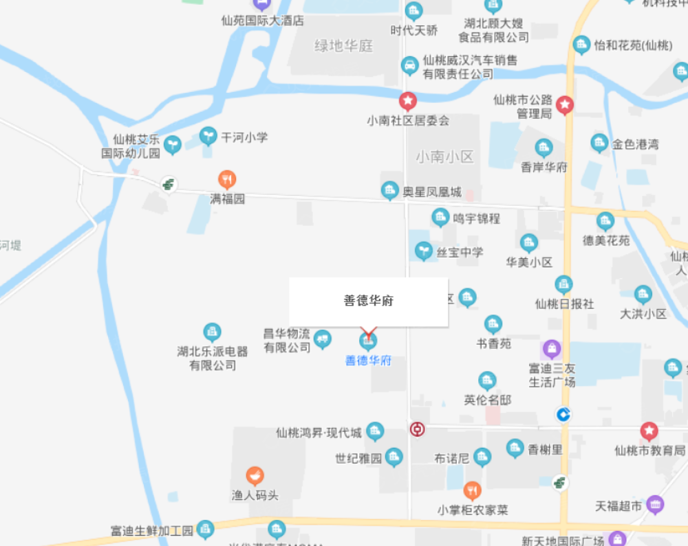 善德华府区位