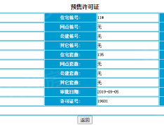 诺德阅香湖预售许可证