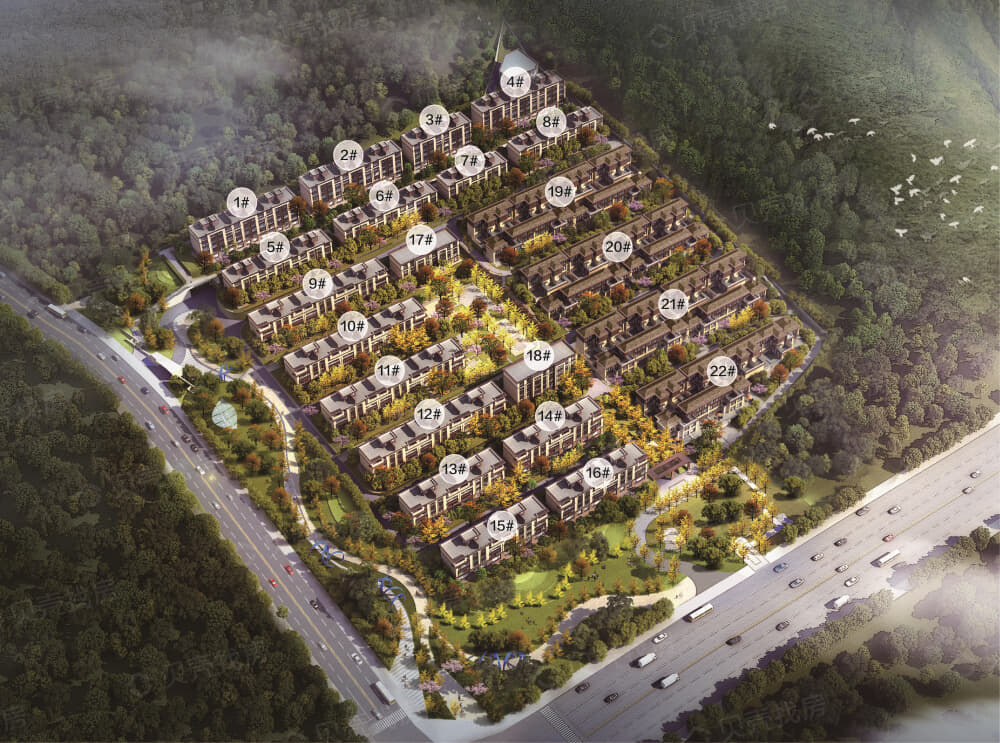 中国铁建·林语上院效果图