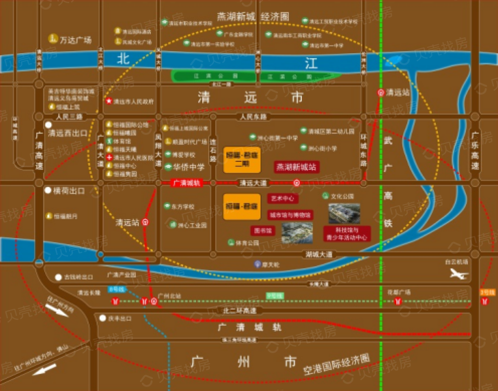 恒福君庭区位