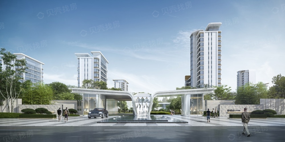 城发投瑞璟春山效果图