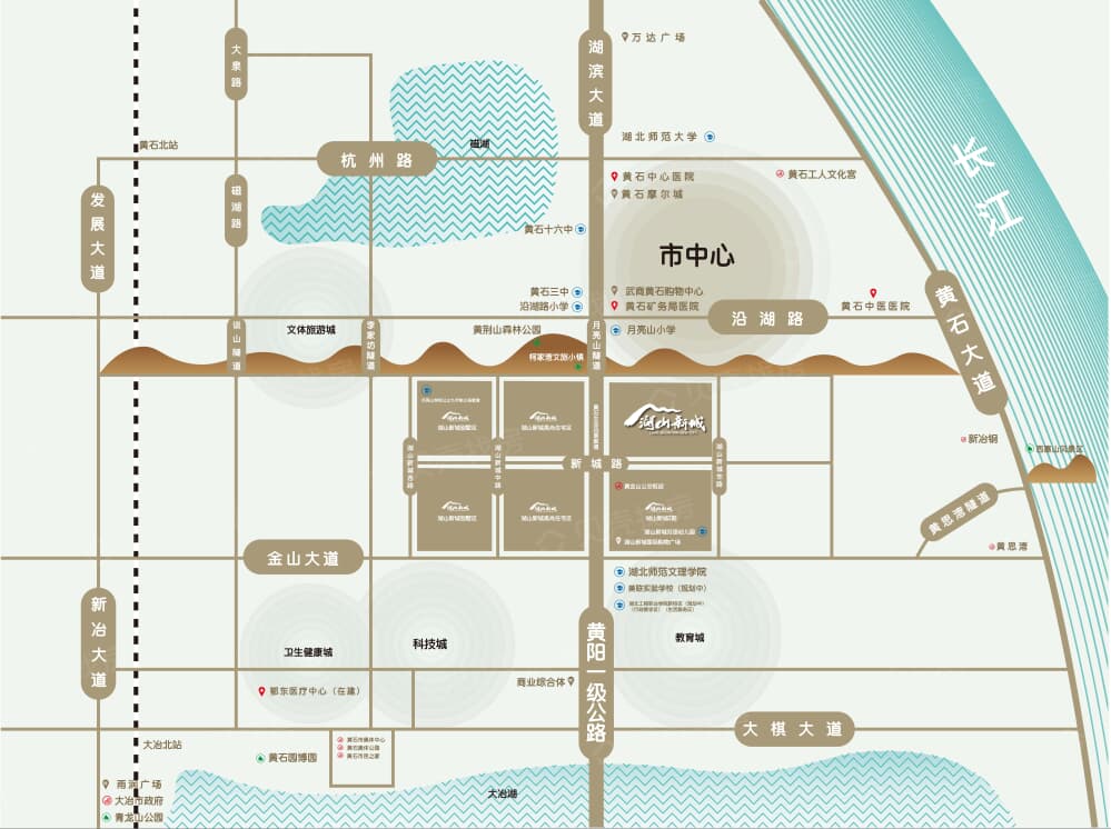 湖山新城区位