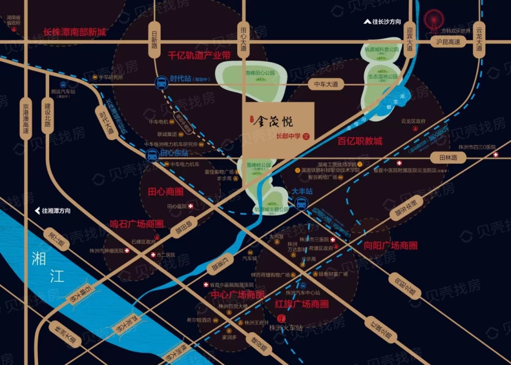 金茂悦区位