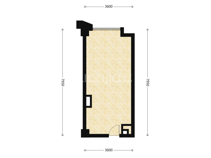 昆明融创文旅城--建面 41.42m²