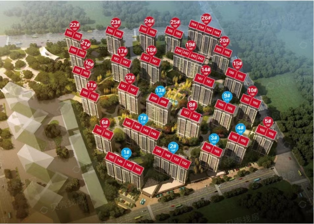 东湖璀璨天成效果图