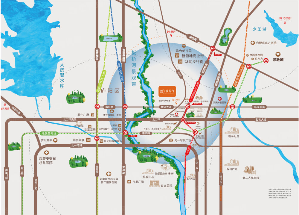 乐富强观锦台区位
